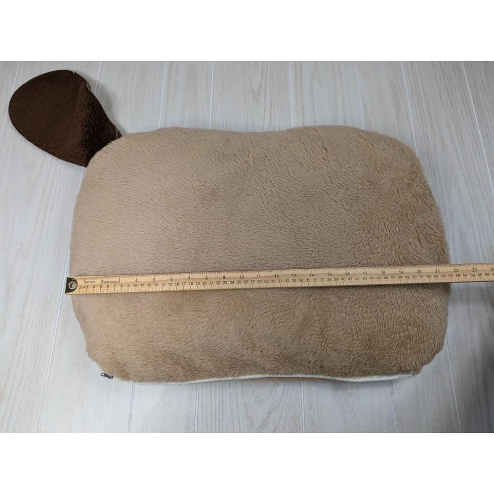 Pound Puppies Brown Puppy Dog Pillow Plush USED READ Had Sleeping Bag